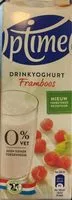 Mängden socker i Optimel framboise 0%