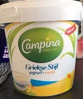 Mängden socker i Griekse Stijl yoghurt vanille