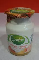 Mängden socker i Campina Yoghurt Op Perzik (150 G)