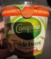 Mängden socker i Milde kwark met een vleugje kokos