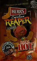 Mängden socker i Carolina Reaper Flavored Cheese Curls