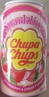 Mängden socker i Sparkling Chupa Chups Strawberry & Cream Flavour