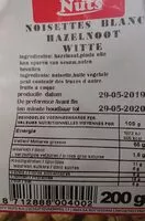 Mängden socker i Noisettes blanc