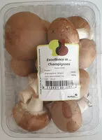 Mängden socker i Champignons, braun mittel
