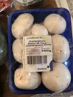 Mängden socker i Champignons de Paris Entiers