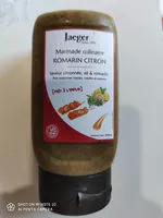 Mängden socker i Marinade express romarin citron