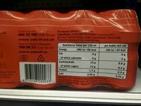 Mängden socker i Yakult