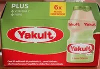 Mängden socker i Yakult plus