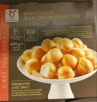 Mängden socker i Mini-choux à la crème fouettée