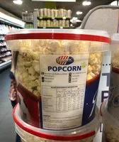 Mängden socker i Pop corn sucré