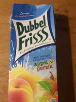 Mängden socker i dubbel frisss appel perzik