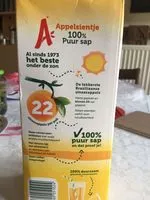 Mängden socker i Sinaasaplesap 100% puur sap