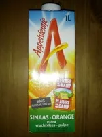 Mängden socker i Jus d'orange  extra pulpe