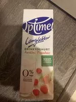 Mängden socker i Optimel Langlekker aardbei framboos