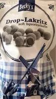 Mängden socker i Drop Lakritz - soft liquorice balls