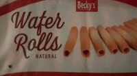 Mängden socker i Wafer rôles natural