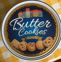Mängden socker i Butter cookies