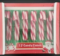 Mängden socker i Candy canes