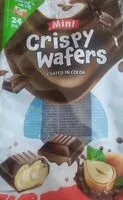 Mängden socker i Mini Crispy Wafers ( coated in cocoa)