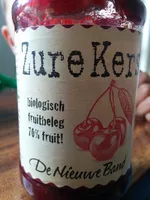 Mängden socker i zure kers fruitbeleg