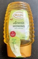 Mängden socker i Acacia Honing