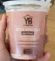 Mängden socker i Soya Specials aardbei