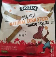 Mängden socker i Organic natural corn sticks