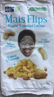 Mängden socker i Mais flips - peanut & roasted cashew