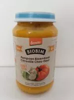 Mängden socker i Biobim Citrouille Chou-fleur 6mois+