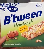 Mängden socker i Btween hazelnoot