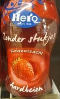 Mängden socker i Aardbeien zonder stukjes