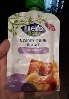 Mängden socker i Compotine biscuit