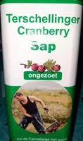 Mängden socker i Terschellinger Cranberry sap