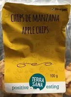 Mängden socker i Chips de manzana
