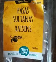 Mängden socker i Pasas sultana raisins