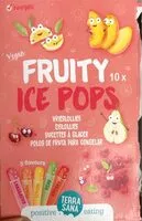 Mängden socker i Fruity ice pops