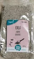 Mängden socker i Graines de chia blanc