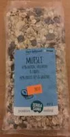 Mängden socker i Muesli