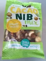 Mängden socker i Cacao Nib mix