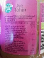 Mängden socker i Tahin Brun