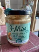 Mängden socker i Puree 3 Mix De Fruits Secs (250 GR)