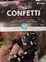 Mängden socker i Confettis Reglisse