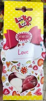 Mängden socker i Give away candy Love