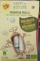 Mängden socker i Rainbow Rolls - Confiserie biologique