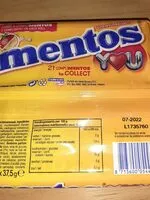 Mängden socker i Mentos you