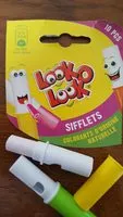 Mängden socker i Looolook Sifflet Maxi Sachet 45G