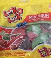 Mängden socker i Look Olook Mix Sour Bando