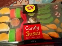 Mängden socker i Candy Sushi