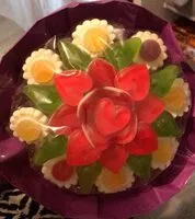 Mängden socker i Flower candy