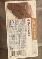 Mängden socker i 6 brownies